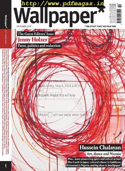 Wallpaper – October 2019 Cover