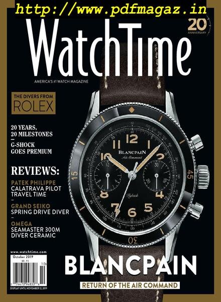 WatchTime – September 2019 Cover