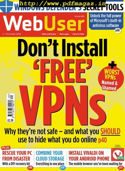 WebUser – 02 October 2019 Cover