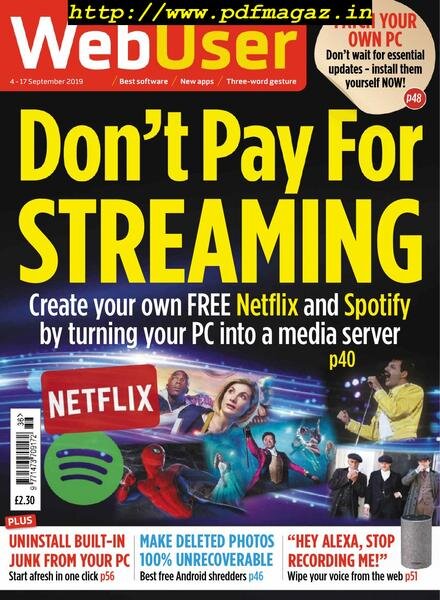 WebUser – 04 September 2019 Cover