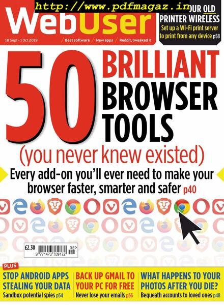 WebUser – 18 September 2019 Cover