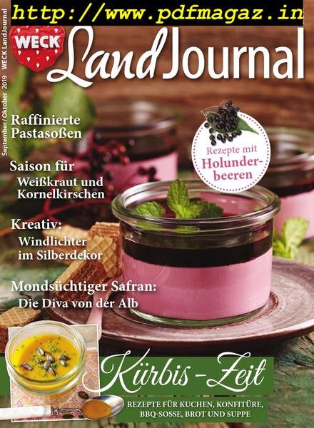 WECK LandJournal – September 2019 Cover