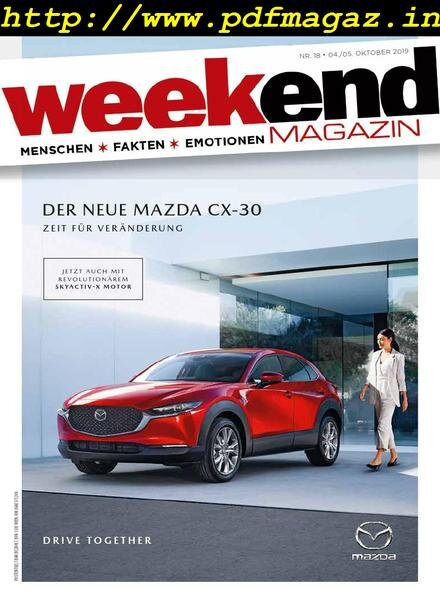 Weekend Magazin – 04 Oktober 2019 Cover