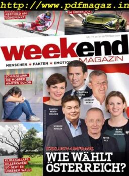 Weekend Magazin – 19 September 2019
