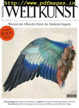 Weltkunst – Oktober 2019