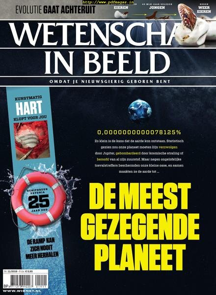 Wetenschap in Beeld – november 2019 Cover