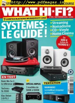 What Hifi France – septembre 2019
