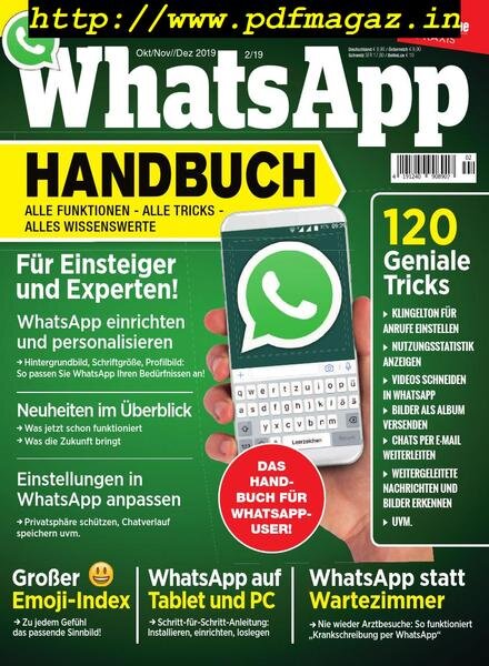 Whats App – Oktober 2019 Cover
