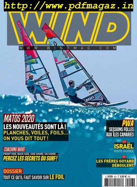 Wind Magazine – aout 2019 Cover