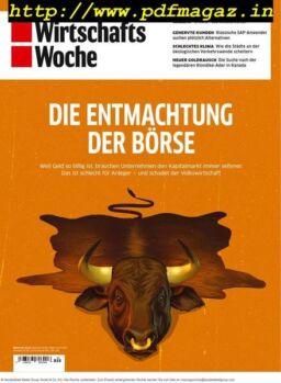 Wirtschaftswoche – 28 September 2019
