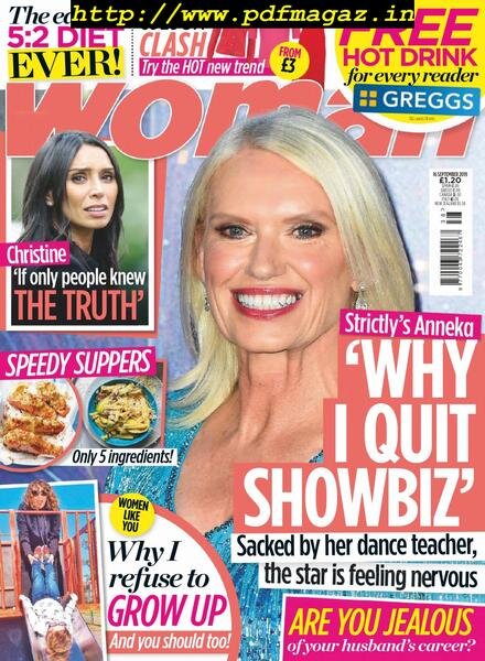 Woman UK – 16 September 2019 Cover