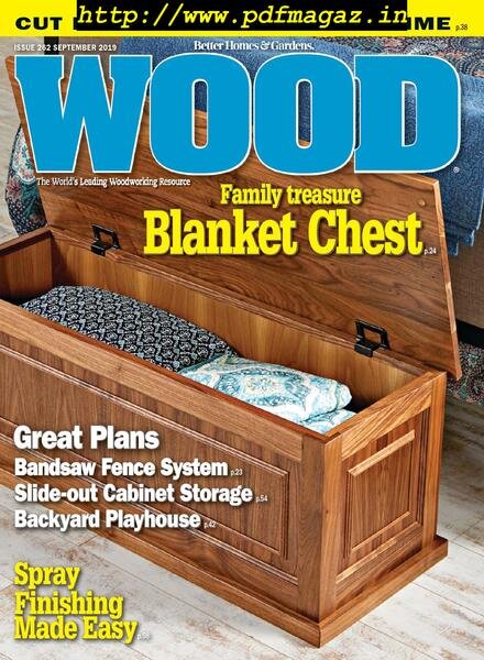 WOOD Magazine – September 2019 Cover