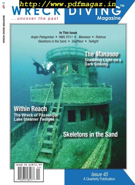Wreck Diving Magazine – May 2019 Cover