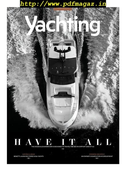 Yachting USA – November 2019 Cover
