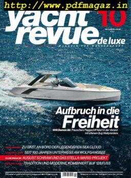 Yachtrevue – Oktober 2019