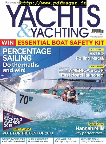 Yachts & Yachting – November 2019 Cover