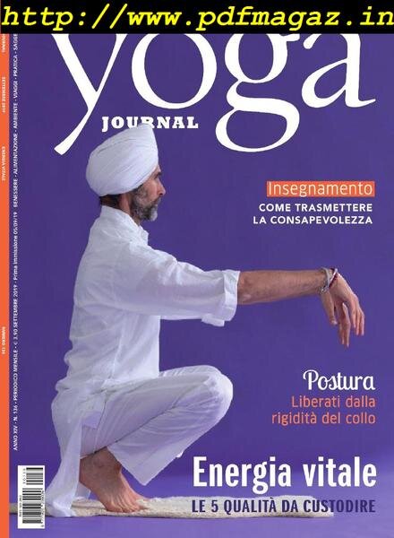 Yoga Journal Italia – Settembre 2019 Cover