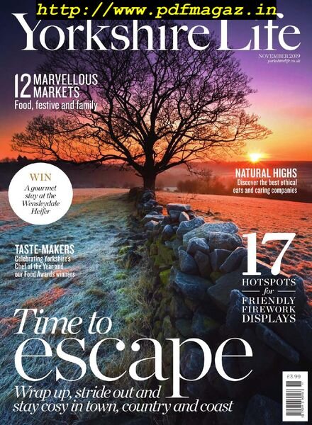 Yorkshire Life – November 2019 Cover