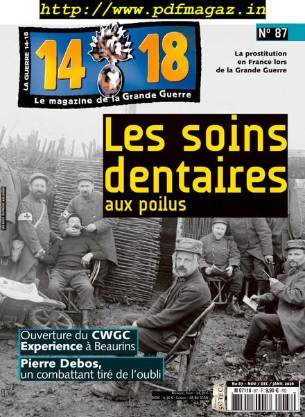 14-18 La grande guerre – octobre 2019 Cover