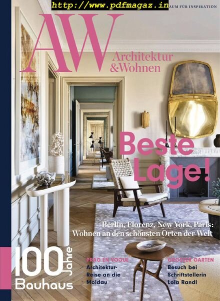 A&W Architektur & Wohnen – Dezember 2019 Cover