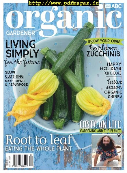 ABC Organic Gardener – January 2020 Cover