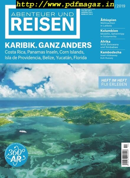 Abenteuer und Reisen – Dezember 2019 Cover