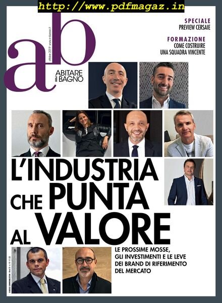 Abitare il bagno – Ottobre 2019 Cover
