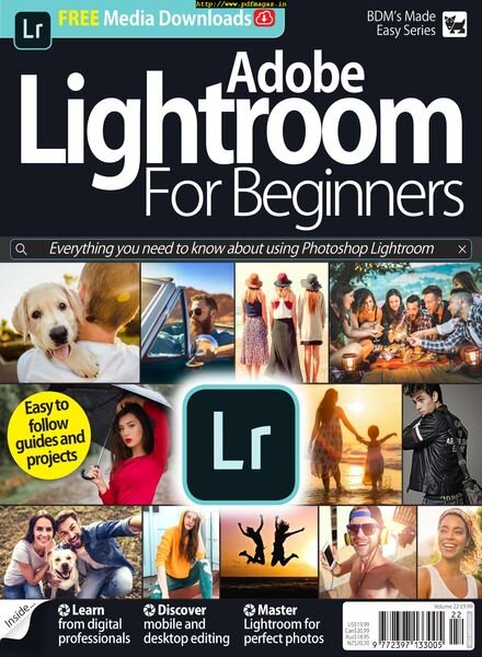 Adobe Lightroom for Beginners – November 2019 Cover