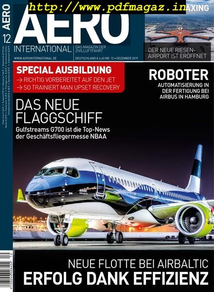 Aero International – November 2019 Cover