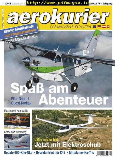Aerokurier – November 2019 Cover