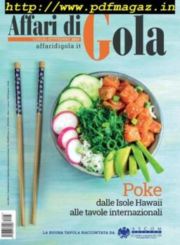 Affari di Gola – Luglio-Settembre 2019