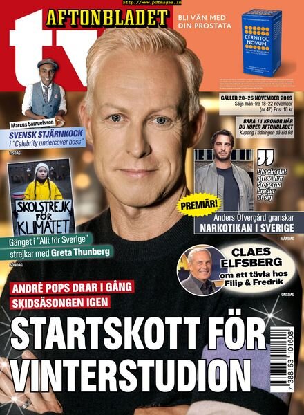 Aftonbladet TV – 18 november 2019 Cover