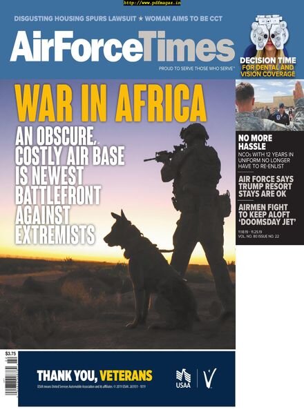 Air Force Times – 11 November 2019 Cover