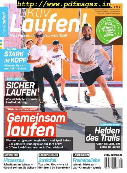 Aktiv Laufen – November-Dezember 2019 Cover