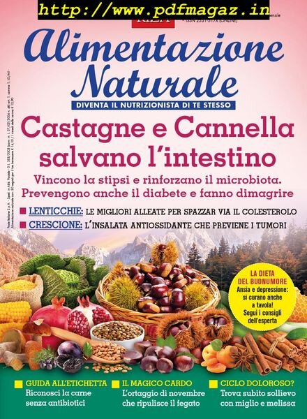 Alimentazione Naturale – Novembre 2019 Cover