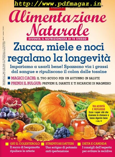 Alimentazione Naturale – Ottobre 2019 Cover