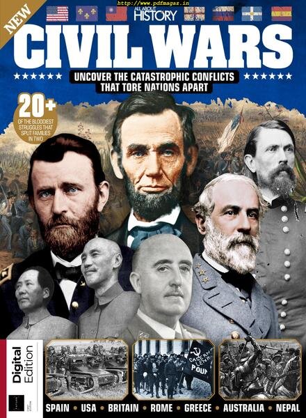 All About History – Civil Wars – October 2019 Cover