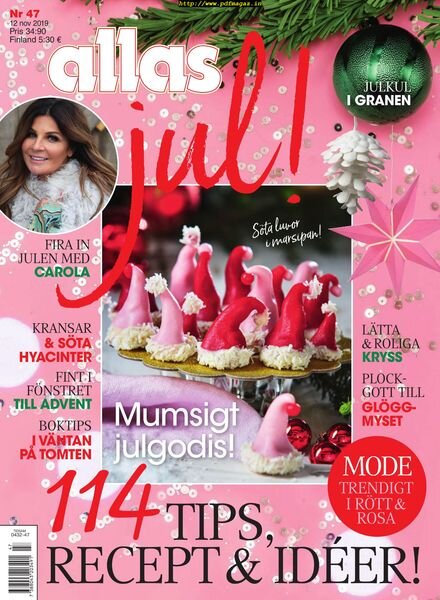 Allas – 14 november 2019 Cover