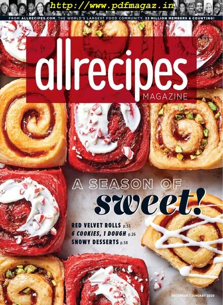 Allrecipes – December-January 2019 Cover
