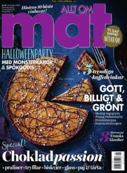 Allt om mat – 24 oktober 2019