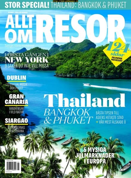 Allt om Resor – 13 november 2019 Cover