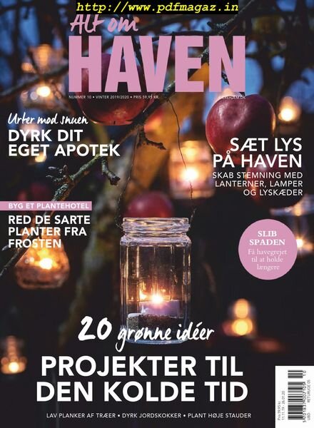 Alt om haven – december 2019 Cover
