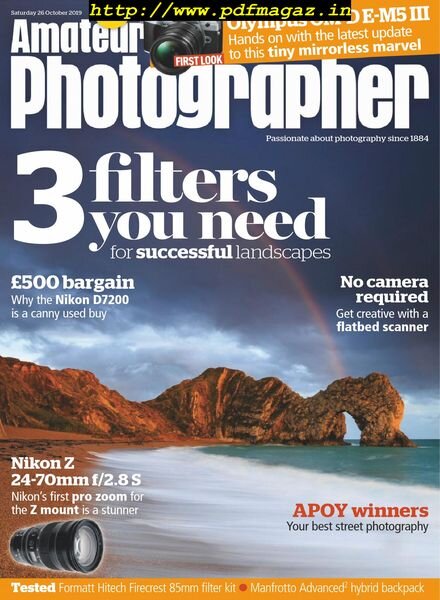 Amateur Photographer – 01 November 2019 Cover