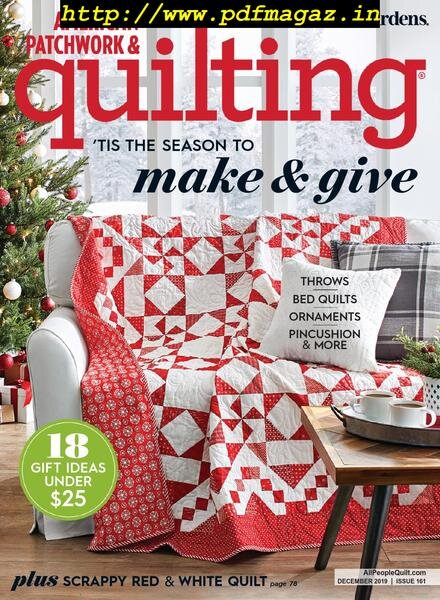 American Patchwork & Quilting – December 2019 Cover