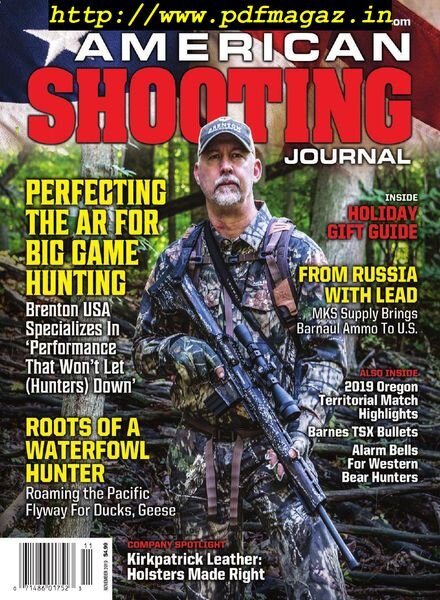 American Shooting Journal – November 2019 Cover