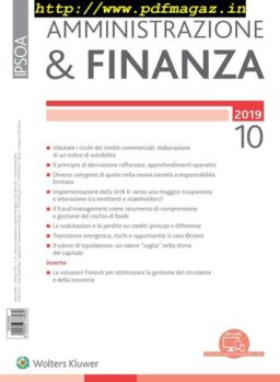 Amministrazione & Finanza – Ottobre 2019