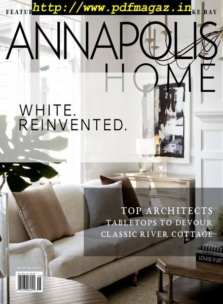 Annapolis Home – November-December 2019 Cover