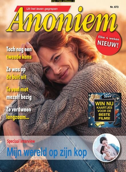 Anoniem – november 2019 Cover
