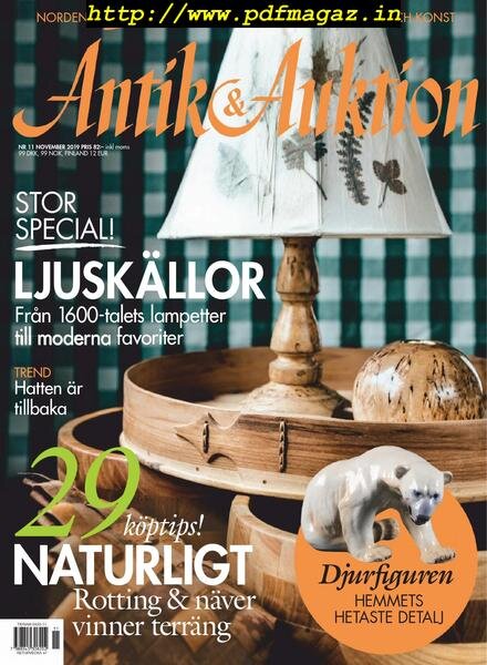 Antik & Auktion – november 2019 Cover