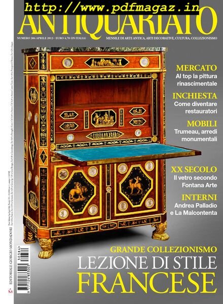 Antiquariato – Aprile 2013 Cover